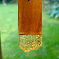 Kauri gum and swamp kauri pendant