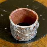 Copper and sterling silver ring